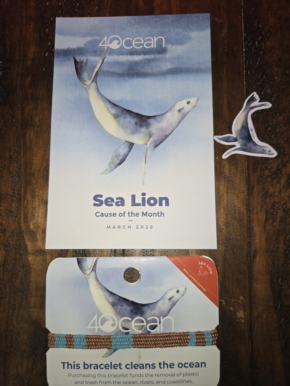 4Ocean Bracelet "Sea Lion"